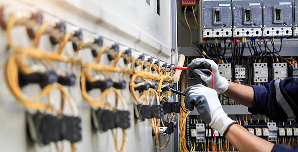 Professional Electrician technician working in West Laurel, MD